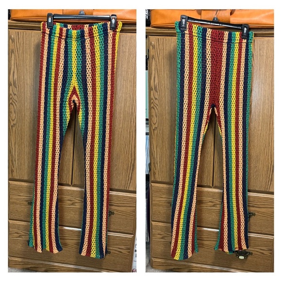 Rainbow Crochet Flares - Picture 4 of 5